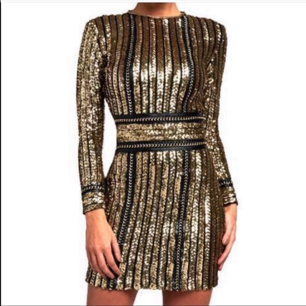 Beautiful sequenced Nadine Merabi dress - Picture 2 of 4